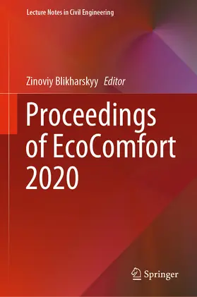 Blikharskyy |  Proceedings of EcoComfort 2020 | eBook | Sack Fachmedien