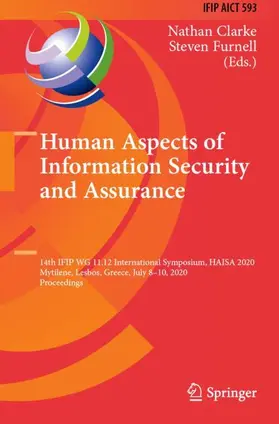 Furnell / Clarke |  Human Aspects of Information Security and Assurance | Buch |  Sack Fachmedien