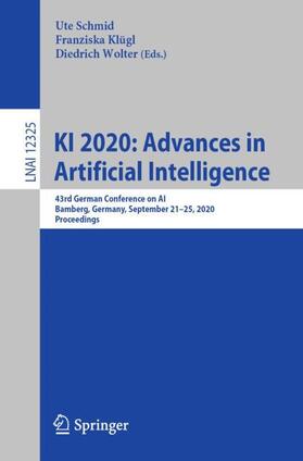 Schmid / Wolter / Klügl |  KI 2020: Advances in Artificial Intelligence | Buch |  Sack Fachmedien