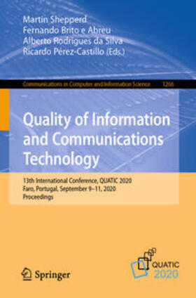 Shepperd / Brito e Abreu / Rodrigues da Silva |  Quality of Information and Communications Technology | eBook | Sack Fachmedien