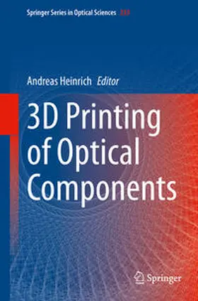 Heinrich |  3D Printing of Optical Components | eBook | Sack Fachmedien