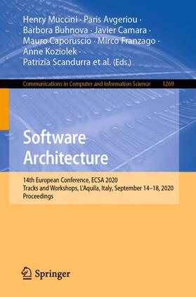 Muccini / Weyns / Avgeriou |  Software Architecture | Buch |  Sack Fachmedien