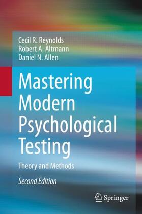 Reynolds / Allen / Altmann |  Mastering Modern Psychological Testing | Buch |  Sack Fachmedien