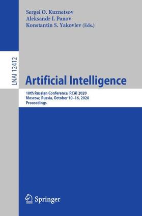 Kuznetsov / Yakovlev / Panov |  Artificial Intelligence | Buch |  Sack Fachmedien