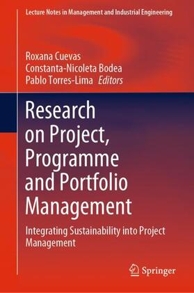 Cuevas / Torres-Lima / Bodea |  Research on Project, Programme and Portfolio Management | Buch |  Sack Fachmedien