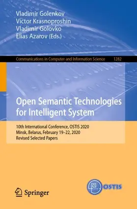 Golenkov / Azarov / Krasnoproshin |  Open Semantic Technologies for Intelligent System | Buch |  Sack Fachmedien