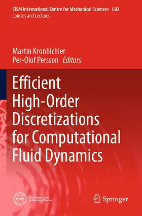 Persson / Kronbichler |  Efficient High-Order Discretizations for Computational Fluid Dynamics | Buch |  Sack Fachmedien