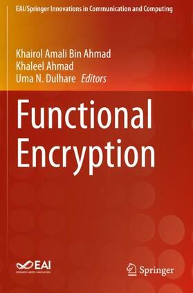 Ahmad / Dulhare |  Functional Encryption | Buch |  Sack Fachmedien