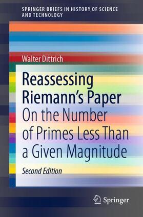 Dittrich |  Reassessing Riemann's Paper | Buch |  Sack Fachmedien