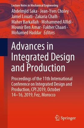 Saka / Choley / Louati | Advances in Integrated Design and Production | Buch | 978-3-030-62198-8 | sack.de