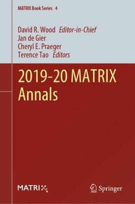 de Gier / Tao / Praeger |  2019-20 MATRIX Annals | Buch |  Sack Fachmedien