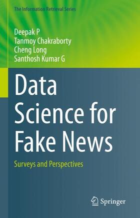 P / G / Chakraborty |  Data Science for Fake News | Buch |  Sack Fachmedien