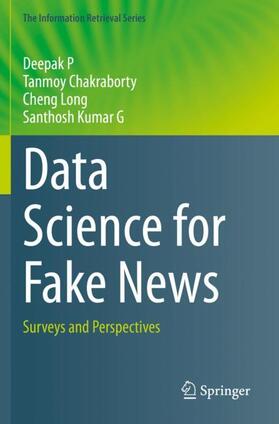 P / G / Chakraborty |  Data Science for Fake News | Buch |  Sack Fachmedien