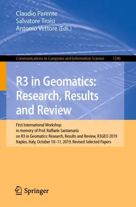 Parente / Vettore / Troisi |  R3 in Geomatics: Research, Results and Review | Buch |  Sack Fachmedien