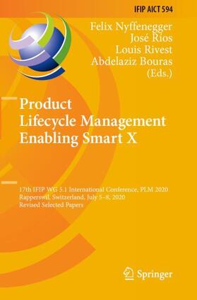 Nyffenegger / Bouras / Ríos |  Product Lifecycle Management Enabling Smart X | Buch |  Sack Fachmedien