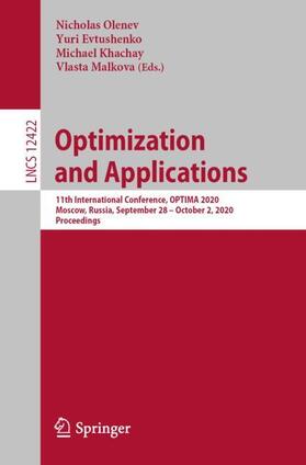 Olenev / Malkova / Evtushenko |  Optimization and Applications | Buch |  Sack Fachmedien