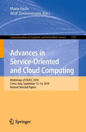 Zimmermann / Fazio |  Advances in Service-Oriented and Cloud Computing | Buch |  Sack Fachmedien