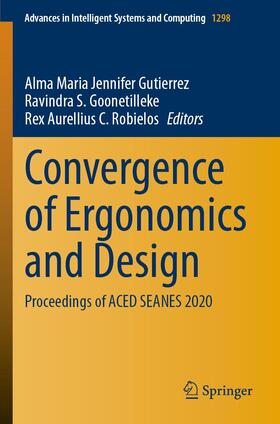 Gutierrez / Robielos / Goonetilleke |  Convergence of Ergonomics and Design | Buch |  Sack Fachmedien