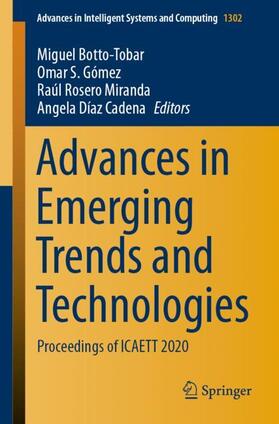 Botto-Tobar / Díaz Cadena / S. Gómez |  Advances in Emerging Trends and Technologies | Buch |  Sack Fachmedien