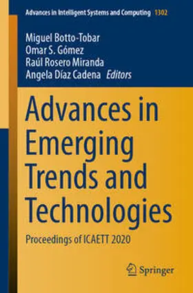 Botto-Tobar / S. Gómez / Rosero Miranda | Advances in Emerging Trends and Technologies | E-Book | sack.de