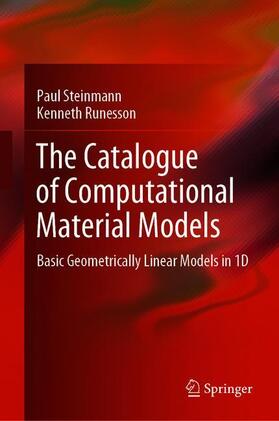 Runesson / Steinmann |  The Catalogue of Computational Material Models | Buch |  Sack Fachmedien