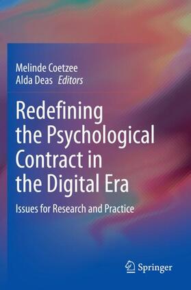 Deas / Coetzee |  Redefining the Psychological Contract in the Digital Era | Buch |  Sack Fachmedien