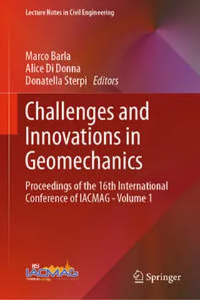 Barla / Di Donna / Sterpi |  Challenges and Innovations in Geomechanics | eBook | Sack Fachmedien