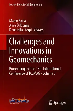 Barla / Di Donna / Sterpi |  Challenges and Innovations in Geomechanics | eBook | Sack Fachmedien