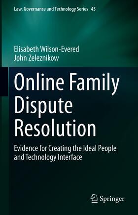 Wilson-Evered / Zeleznikow |  Online Family Dispute Resolution | eBook | Sack Fachmedien