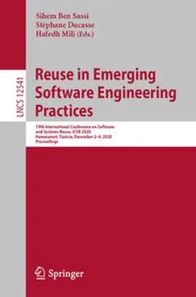 Ben Sassi / Ducasse / Mili |  Reuse in Emerging Software Engineering Practices | eBook | Sack Fachmedien