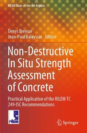 Balayssac / Breysse |  Non-Destructive In Situ Strength Assessment of Concrete | Buch |  Sack Fachmedien