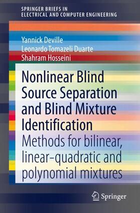 Deville / Hosseini / Duarte |  Nonlinear Blind Source Separation and Blind Mixture Identification | Buch |  Sack Fachmedien