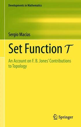 Macías |  Set Function T | Buch |  Sack Fachmedien