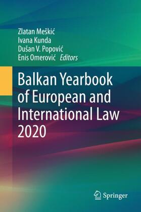 Meškic / Meškic / Omerovic |  Balkan Yearbook of European and International Law 2020 | Buch |  Sack Fachmedien