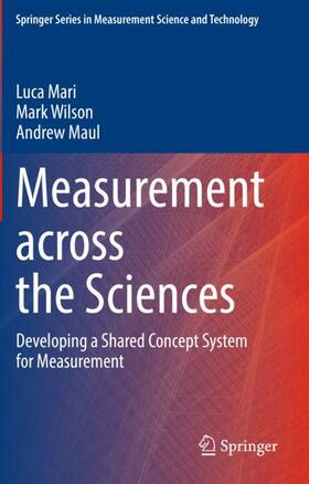 Mari / Maul / Wilson |  Measurement across the Sciences | Buch |  Sack Fachmedien