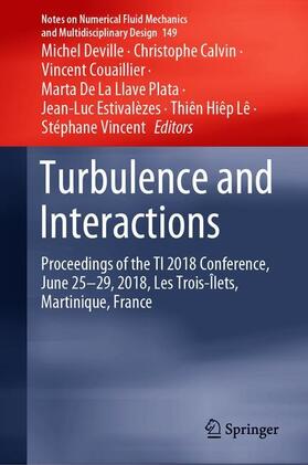 Deville / Calvin / Couaillier |  Turbulence and Interactions | Buch |  Sack Fachmedien