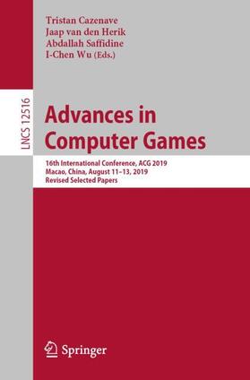 Cazenave / Wu / van den Herik |  Advances in Computer Games | Buch |  Sack Fachmedien