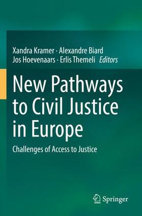 Kramer / Themeli / Biard |  New Pathways to Civil Justice in Europe | Buch |  Sack Fachmedien