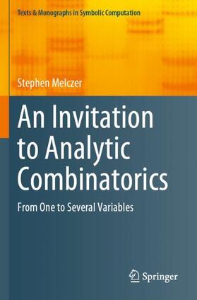 Melczer |  An Invitation to Analytic Combinatorics | Buch |  Sack Fachmedien