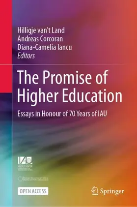 van't Land / Iancu / Corcoran |  The Promise of Higher Education | Buch |  Sack Fachmedien