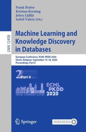 Hutter / Valera / Kersting |  Machine Learning and Knowledge Discovery in Databases | Buch |  Sack Fachmedien
