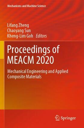 Zheng / Goh / Sun |  Proceedings of MEACM 2020 | Buch |  Sack Fachmedien