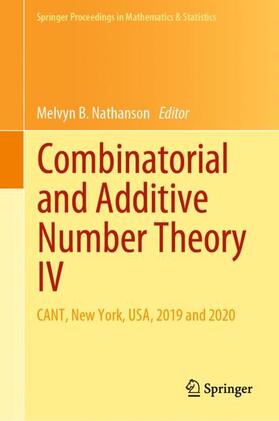 Nathanson |  Combinatorial and Additive Number Theory IV | Buch |  Sack Fachmedien