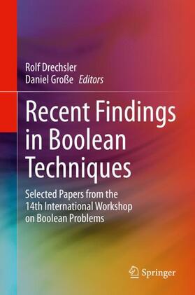 Große / Drechsler |  Recent Findings in Boolean Techniques | Buch |  Sack Fachmedien