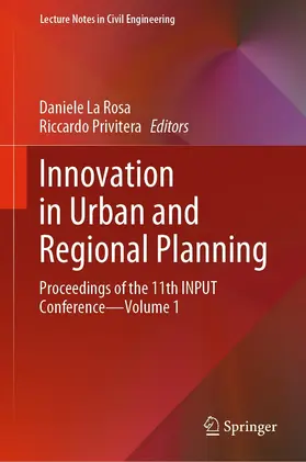 La Rosa / Privitera |  Innovation in Urban and Regional Planning | eBook | Sack Fachmedien