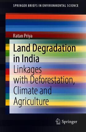 Priya |  Land Degradation in India | Buch |  Sack Fachmedien