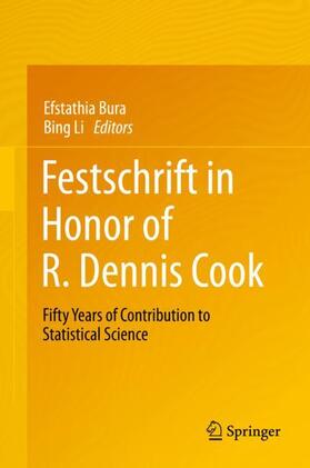Li / Bura |  Festschrift in Honor of R. Dennis Cook | Buch |  Sack Fachmedien