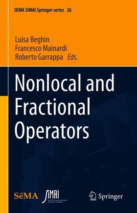 Beghin / Garrappa / Mainardi |  Nonlocal and Fractional Operators | Buch |  Sack Fachmedien