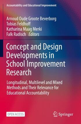 Oude Groote Beverborg / Radisch / Feldhoff |  Concept and Design Developments in School Improvement Research | Buch |  Sack Fachmedien