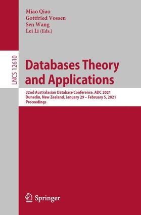 Qiao / Li / Vossen |  Databases Theory and Applications | Buch |  Sack Fachmedien